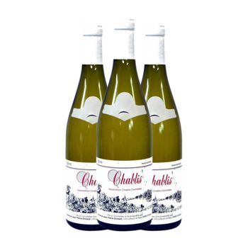 Corinne & Jean-pierre Grossot Vino Blanco Chablis 75 Cl 13% Vol. (pack De 3 Unidades)