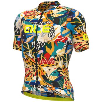 Ale PR-R Kenya Short Sleeve Jersey - XL - Yellow