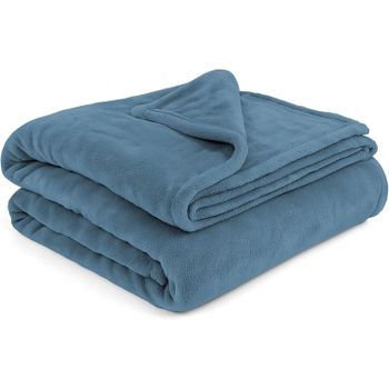 C.A | Manta Polar de Microlina 🛋️ | Ultra Suave y Cálida | Ligera, Transpirable y Lavable a Máquina | Ideal para Sofá, Cama y Viaje