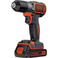 destornillador inalambrico de litio autosense de 18v black  decker