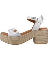 de popa sandalias mujer modelo ct29902 color plata