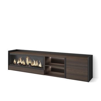 Mueble Tv, Televisión, Muebles De Salón, Almacenaje, 212x50x35 Cm, Para Tv Hasta 80