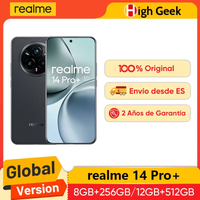 version global realme 14 pro plus 5g smartphone sony 3x periscopio ois camara snapdragon7s gen 3 80w supervooc carga ip69