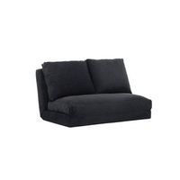 sofa cama 2 plazas taida negro