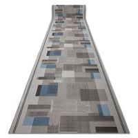 alfombra de pasillo con refuerzo de goma listra geometrico antidesliz 67x800 cm