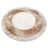 alfombra lavable miro 51236807 circulo marmol griego antideslizante circulo 160 cm