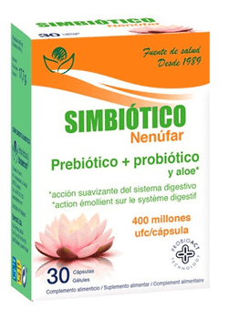 Bioserum Simbiótico Nenúfar Prebiótico + Probiótico 30 Cápsulas