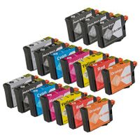compatible multipack epson t1590t1599 2 full sets  1 extra photo black ink cartridges 17 pack