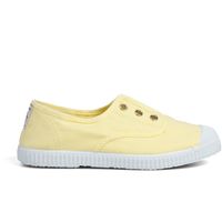 pisamonas zapatillas zapatillas lona punta goma sin cordones para hombre