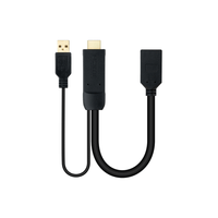 nanocable conversor hdmim a dph negro 20 cm