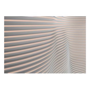 Papel Pintado 3d - Cool Stripes (150x105 Cm)