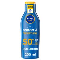 nivea sun protect  moisture sun cream lotion spf50