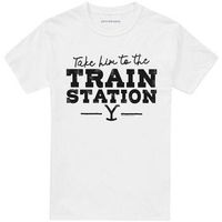yellowstone camiseta train station para hombre