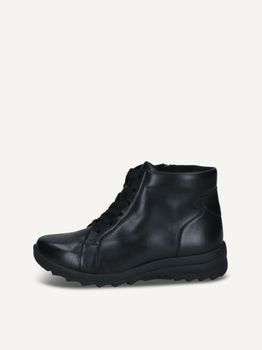 CAPRICE Bootie, black, made of Leather without heel, Size 41