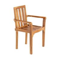 sillon para terraza apilable madera teca grado a medidas 61x50x88 cm tratamiento al agua aplicado sillas de teka para comedor silla de terraza