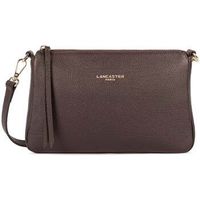 lancaster bolso bolso de mano con cremallera dune marron oscuro para mujer