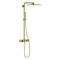 sistema de ducha con termostato incorporado grohe euphoria smartcontrol system 310 cube gold 26508gn0