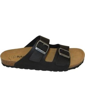 de MAWEN SANDALIAS BIO DE PIEL NATURAL NEGRO