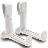 ganchos de macetero para balcon blancos lechuza