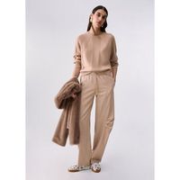 liu jo pantalones pantalones wide-leg para mujer