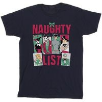 dessins animes camiseta naughty list para nino
