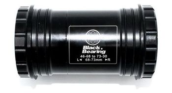 Eje de pedalier pressfit 30 con rodamiento negro  bb30