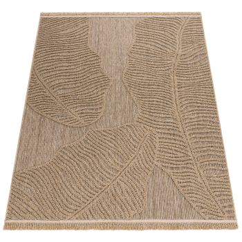 Alfombras de interior y exterior Colonia beige 80x150 cm