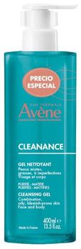 Avène Cleanance Gel Limpiador Acné Piel Grasa 400 ml PRECIO ESPECIAL