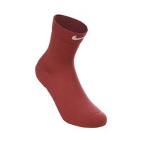 nike fast midweight crew  calcetines para correr unisex - malva blanco