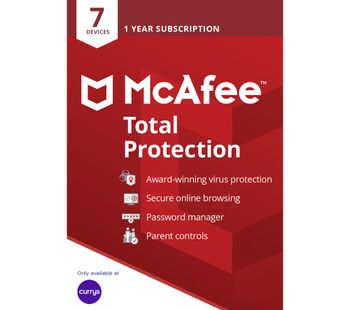 MCAFEE Total Protection 2019 - 1 year for 7 devices