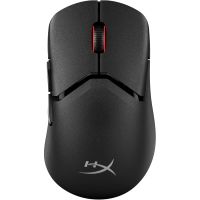 hyperx pulsefire saga pro raton inalambrico gaming rgb 12 botones negro