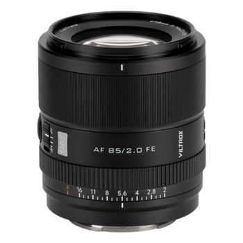 Objetivo VILTROX AF 85mm F2.0 EVO Autoenfoque Montura Sony E Negro compacto