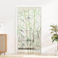 100x2x25 cm bambu madera maciza de pino - verde