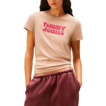Tommy Jeans Tops y Camisetas Tjw Reg Essential Logo 2 para mujer
