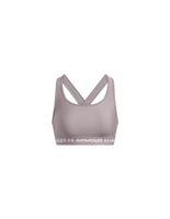 sujetador deportivo under armour crossback mid mujer gris