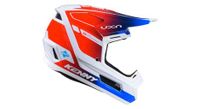 casco integral kenny performance rojo azul