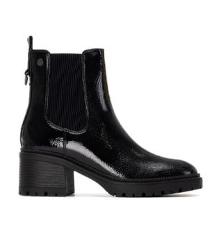 Xti para mujer. 14427701-NEGRO Botines 144277 negro (40), 3 a 5cm, Cremallera, Casual