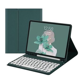 Royal Bailey Ts209 Funda Con Bluetooth Teclado Para Ipad 10th(2022)10.9 Verde