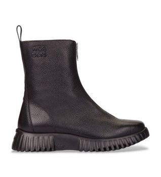 Wonders para mujer. A-4403 Botines Flexfly 03 negro (36), Plano, Cremallera, Casual