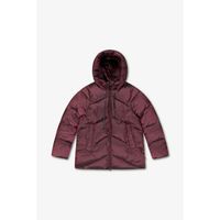 le temps des cerises abrigo de plumas anorak con capucha kilia para mujer