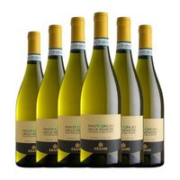 cesari vino blanco delle 75 cl 125 vol pack de 6 unidades
