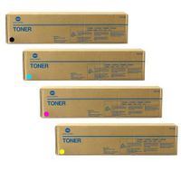 konica minolta 171-0551-100 original multi packbcmy laser toner cartridges