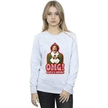 Elf Jersey Santa's Coming para mujer