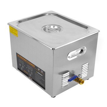 Limpiador Ultrasónico Comercial 15l Máquina Ultrasónica Tanque Limpieza Joyas