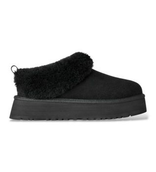 UGG para mujer. 1171393 Zapatillas de Piel Tazzelle negro (40), Plano, Serraje, Ninguno, Casual, Homewear