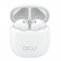dcu mini mate auriculares bluetooth blancos