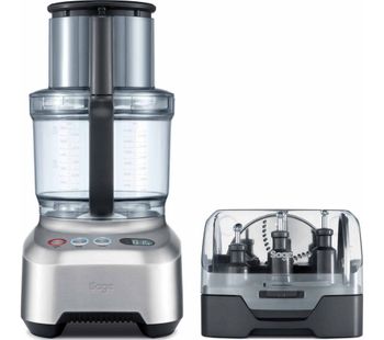 SAGE by Heston Blumenthal Kitchen Wizz Pro BFP800UK Food Processor - Silver, Silver