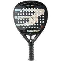 pala de padel bullpadel hack 03 2024 negra y naranja