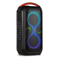 altavoces fenton karaoke inalambricos 180w con bluetooth luces led y microfono