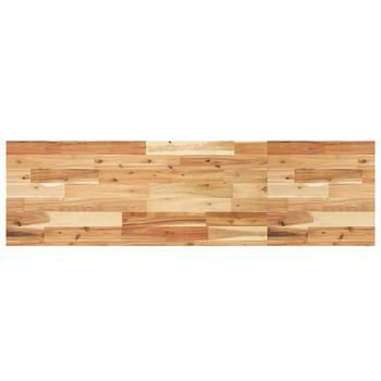 Tablero De Mesa Rectangular Madera Maciza Acacia 140x40x4 Cm Vidaxl